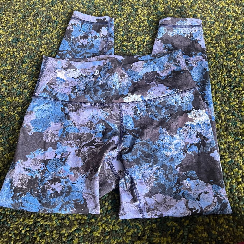 Floral Wunder under high rise  7/8 tights